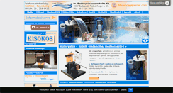 Desktop Screenshot of medencegepeszet.com
